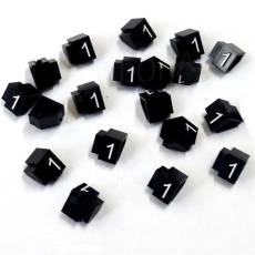 Cenovky Q 3D, 6 x 9 mm, náhradní číslo