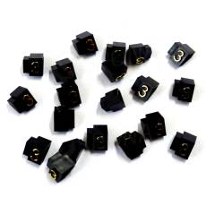 Cenovky Q 3D, 6 x 9 mm, náhradní číslo