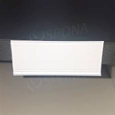 Krátká cenovková lišta samolepicí, 26 x 70 mm, bílé pozadí