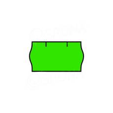 Etikety do kleští, typ CONTACT, zaoblené, 22 x 12 mm, zelené, 1500 ks