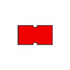 Etikety do kleští, typ COLA-PLY, rovné, 22 x 12 mm, červené, 1250 ks