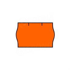 Etikety do kleští, typ CONTACT, zaoblené, 25 x 16 mm, oranžové, 1125 ks