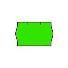 Etikety do kleští, typ CONTACT, zaoblené, 25 x 16 mm, zelené, 1125 ks