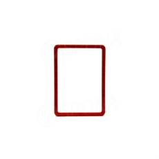 Plastový rámeček na plakáty, typ M, formát A5, 148 x 210 mm, tloušťka 8 mm, červený