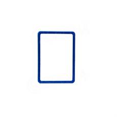 Plastový rámeček na plakáty, typ M, formát A5, 148 x 210 mm, tloušťka 8 mm, modrý