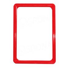 Plastový rámeček na plakáty, typ 100, formát A3, 297 x 420 mm, tloušťka 11 mm, červený