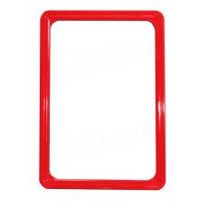 Plastový rámeček na plakáty, typ 100, formát A4, 210 x 297 mm, tloušťka 11 mm, červený