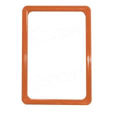 Plastový rámeček na plakáty, typ 100, formát A4, 210 x 297 mm, tloušťka 11 mm, oranžový