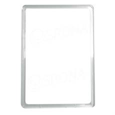 Plastový rámeček na plakáty, typ 100, formát A4, 210 x 297 mm, tloušťka 11 mm, transparentní