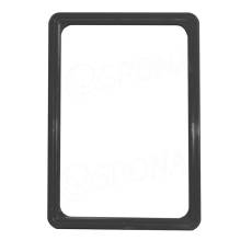 Plastový rámeček na plakáty, typ 100, formát A5, 148 x 210 mm, tloušťka 11 mm, černý