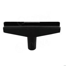 T-kus pro vytvoření stojanu, typ 100, šířka 90 mm, černý