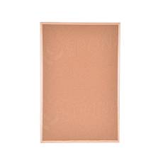 Nástěnka korková, dřevěný rám, 90 x 60 cm