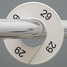 Velikostní kruh na štendr, označení