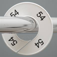 Velikostní kruh na štendr, označení 