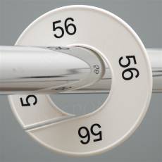 Velikostní kruh na štendr, označení 