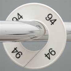 Velikostní kruh na štendr, označení 