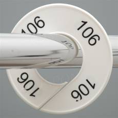 Velikostní kruh na štendr, označení