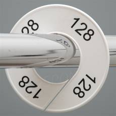 Velikostní kruh na štendr, označení