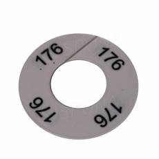 Velikostní kruh na štendr, označení