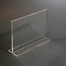 Plexi I stojánek A5, na šířku, 148 x 210 mm