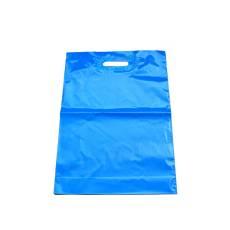 Igelitová taška LDPE, 35 x 50+5 cm, světle modrá, 1 ks