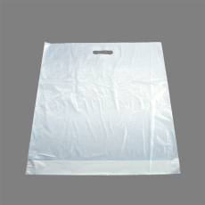 Igelitová taška LDPE, 55 x 60+5 cm, bílá s recyklátem, 1 ks