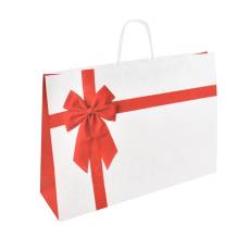 Papírová taška ROSETTE, 55 x 15 x 39 cm
