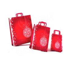 Papírová taška NOEL, 22 x 10 x 29 cm, vánoční vzor