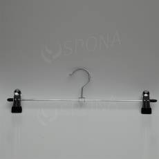 Kovové ramínko se skřipci, šířka 35 cm, 1 ks