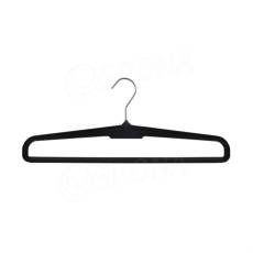 Plastové kalhotové ramínko, typ HA41, černá, 1 ks