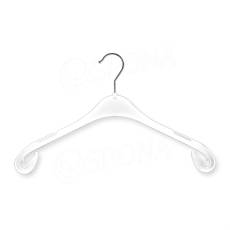 Plastové dětské ramínko, typ NA26, šířka 26 cm, bílé, 1 ks