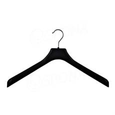 Konfekční plastové ramínko, typ EA38, šířka 38 cm, černá, 1 ks