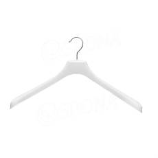 Konfekční plastové ramínko, typ EA45, šířka 45 cm, bílá, 1 ks