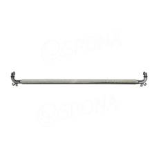 Ramínková příčka s molitanem, šířka 42 cm, černá, 1 ks