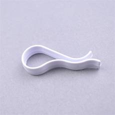 Ramínková brzdička na kalhoty velká, typ KDP1, bílá, 1 ks