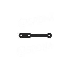 Ramínková spojka plast, černá, 1 ks