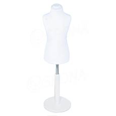 Panna FIDIA dětská 3/4 roky, bílý potah, kruhový stojan, bílý