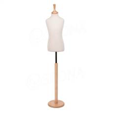 Panna FIDIA dětská 6/8 let, světlý potah, kruhový stojan, jasan