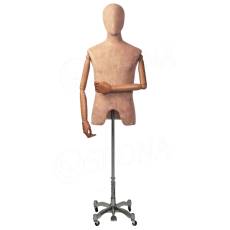 Panna VINTAGE pánská s hlavou a kovovým stojanem