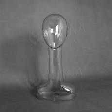 Hlava dámská EKO, transparentní