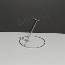 Stojánek k plastové noze, chrom