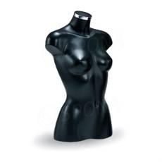 Bysta ENERGY dámská, krátká, černá, krček chrom