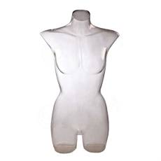 Bysta dámská EKO 03, transparentní