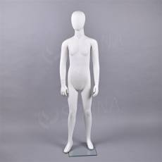 Figurína dětská Portobelle 216, abstraktní matná bílá