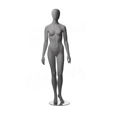 Figurína dámská CITY 01, matná šedá