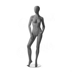 Figurína dámská CITY 04, matná šedá