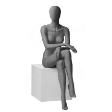 Figurína dámská CITY 06, matná šedá