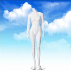 Figurína dámská LIZ D 02, bílá matná, bez hlavy