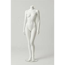 Figurína dámská XXL, matná bílá, bez hlavy