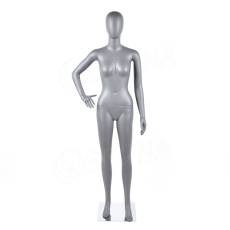 Figurína dámská SAMANTA 02, matná šedá